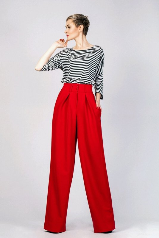 Брюки палаццо outfit