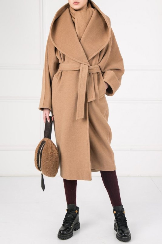 Max Mara пальто с плиссированной спиной