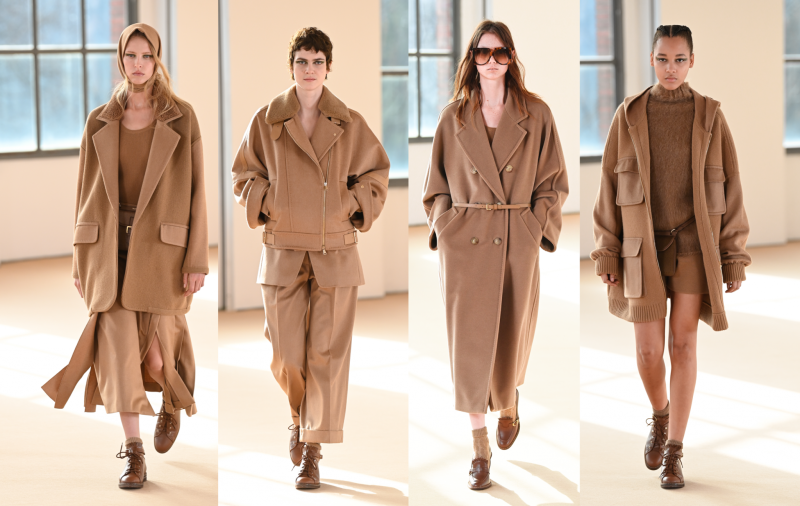 Max Mara Blue Coat