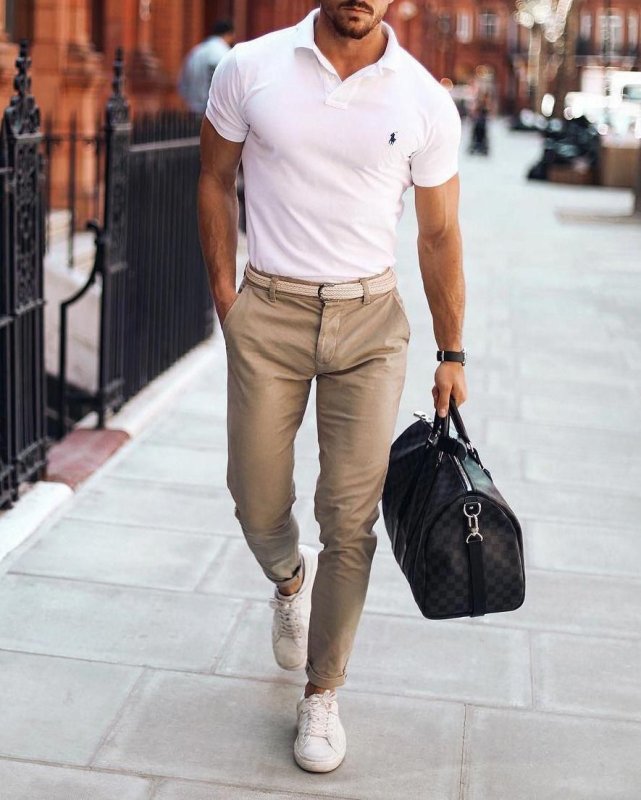 Polo Ralph Lauren White Jeans Mens