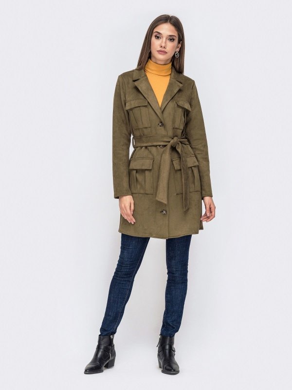Pepe Jeans Trench Coat хаки
