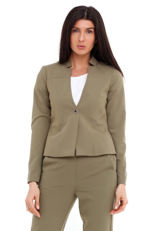 Зеленый пиджак Zara