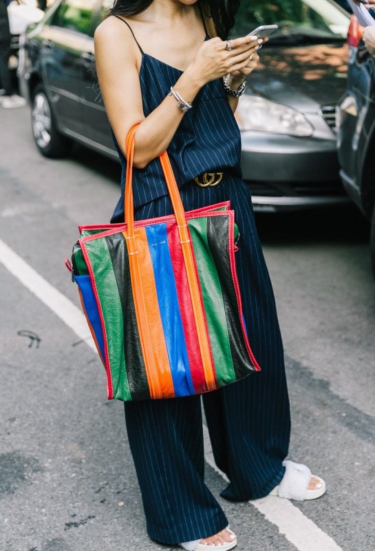 Balenciaga сумка Street Style