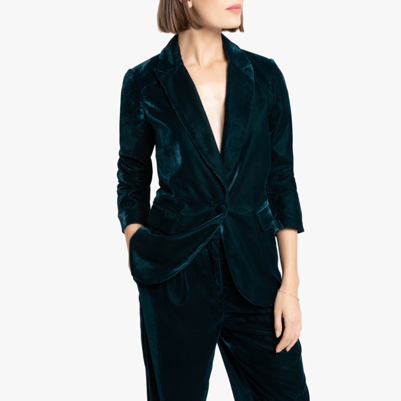 Emporio Armani бархатный жакет