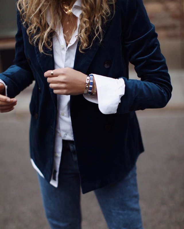 Бархатный блейзер Zara зеленый