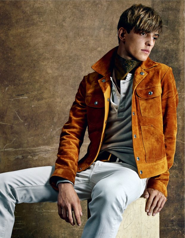 Zara man замшевая куртка