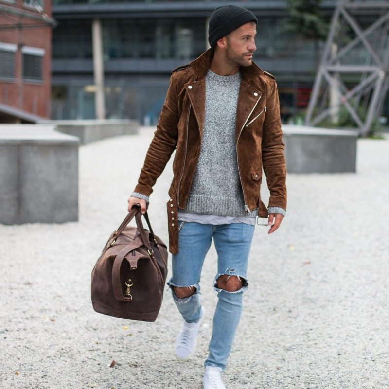 Куртка мужская Harrington Nappa ltr