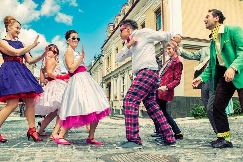 Тематическая вечеринка Стиляги
