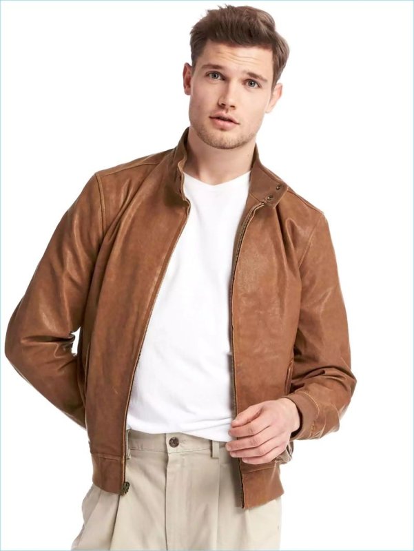Suede Bomber Jacket