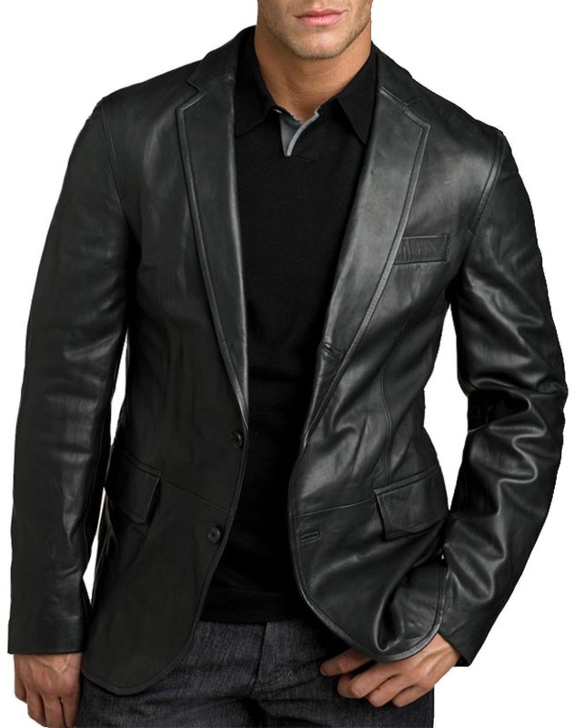 Пиджак кожаный real Leather Leather Garments