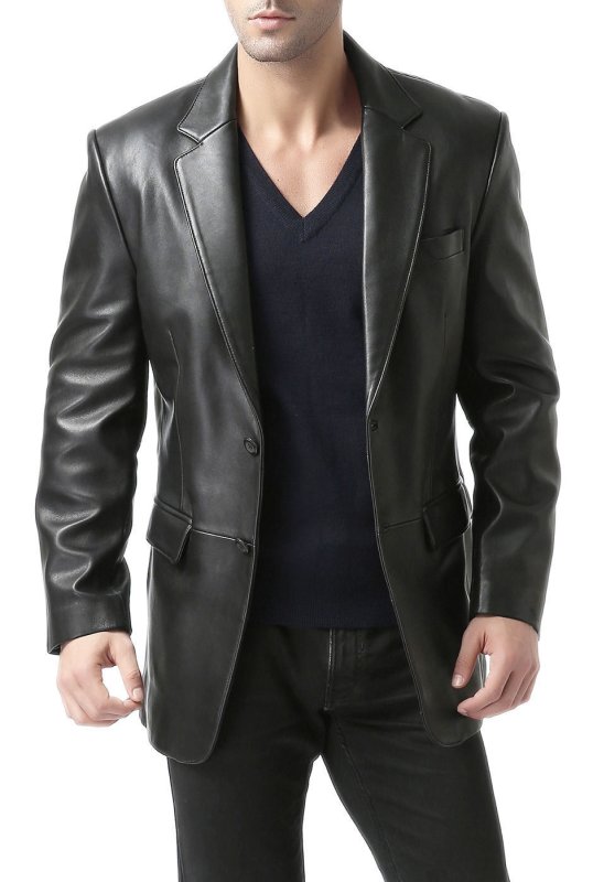 Пиджак кожаный real Leather Leather Garments