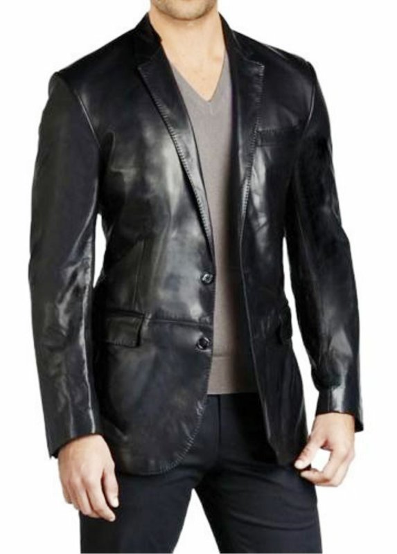 Мужская верхняя одежда Noora men's Genuine Lambskin Leather Jacket