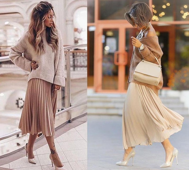 Dolce Mela Apparel юбка плиссе