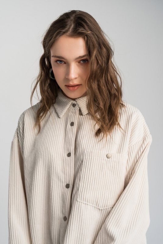 Вельветовая рубашка Zara