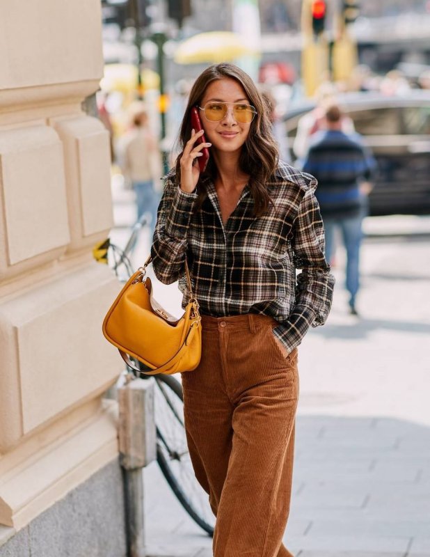 Вельвет джинсовка Bershka