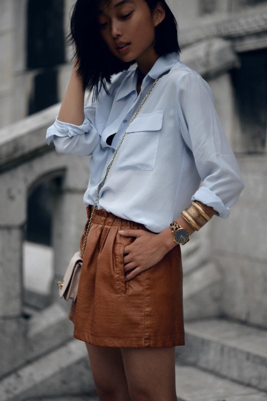 Вельветовая рубашка Zara