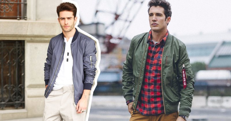 Alpha industries бомбер стиль