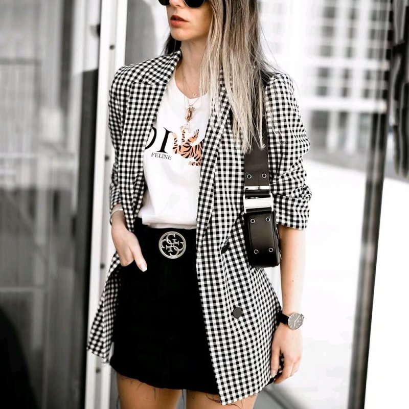 Пиджак оверсайз Street Style 2020