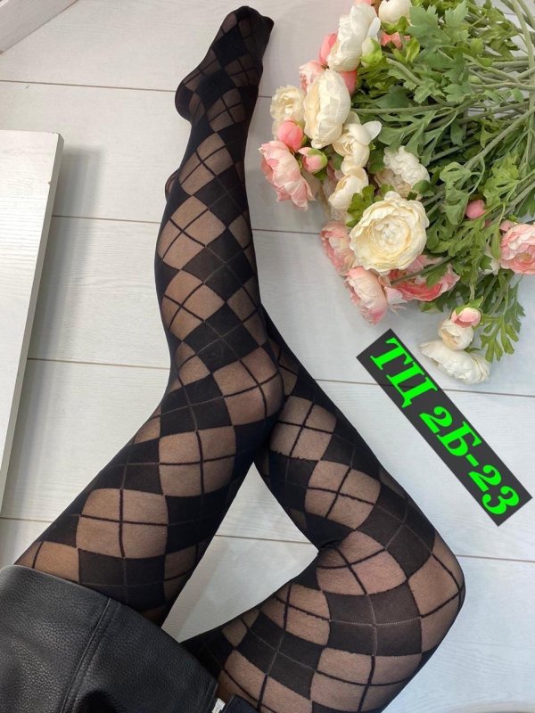 Calzedonia колготки с ромбами