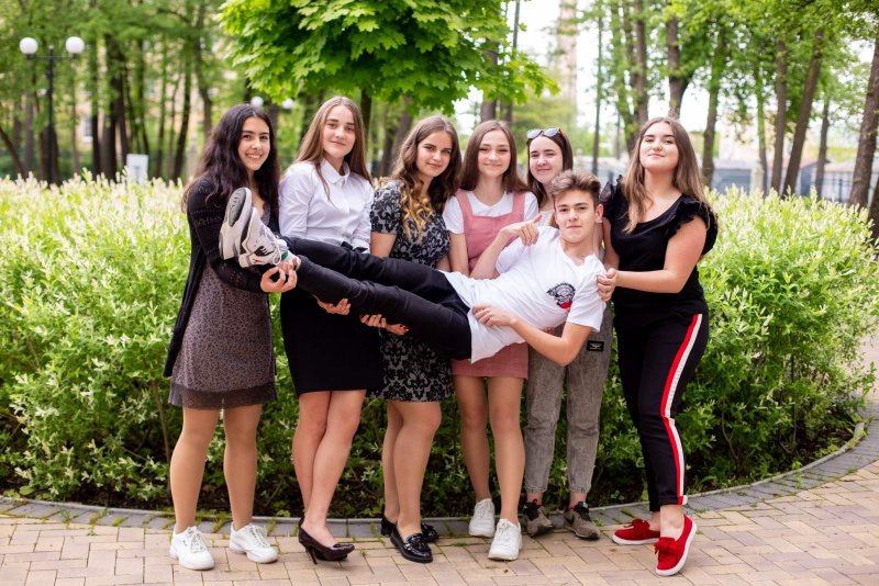 Выпускной фотопортрет