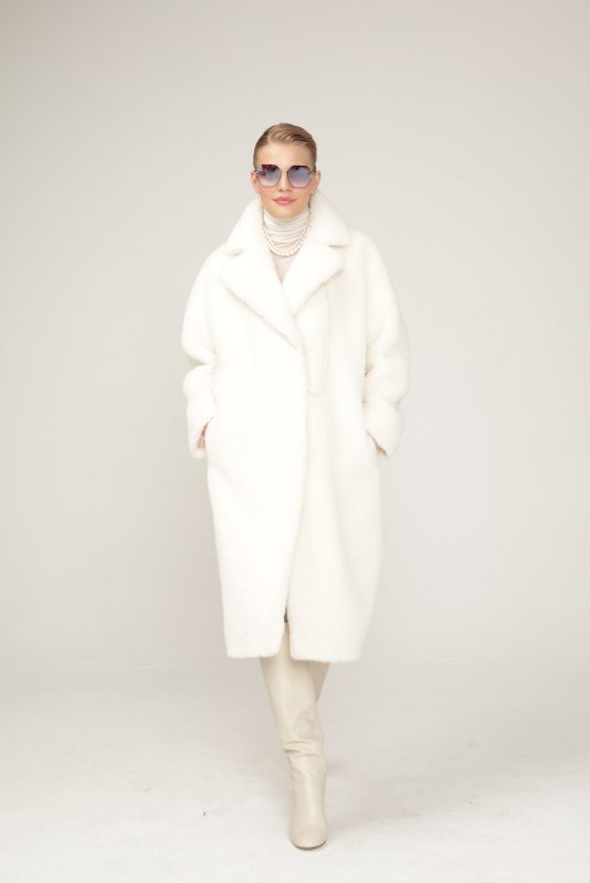 Sportmax code шуба альпака