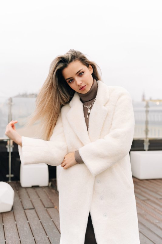 Шуба из овчины Max Mara