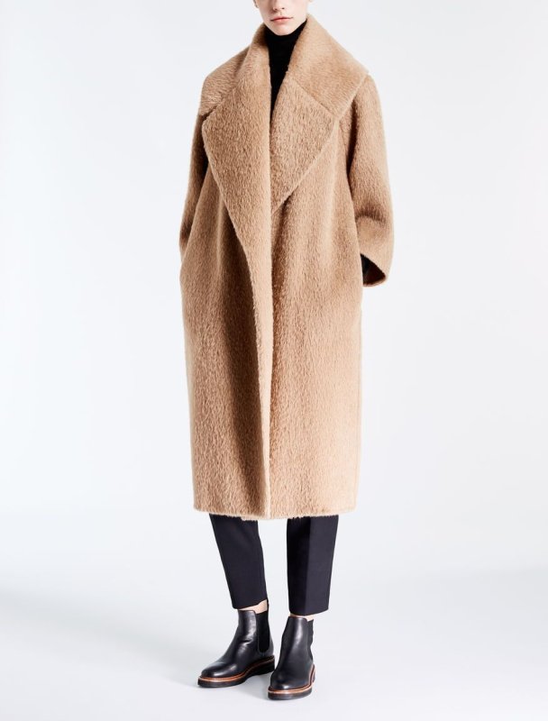Max Mara пальто из альпаки