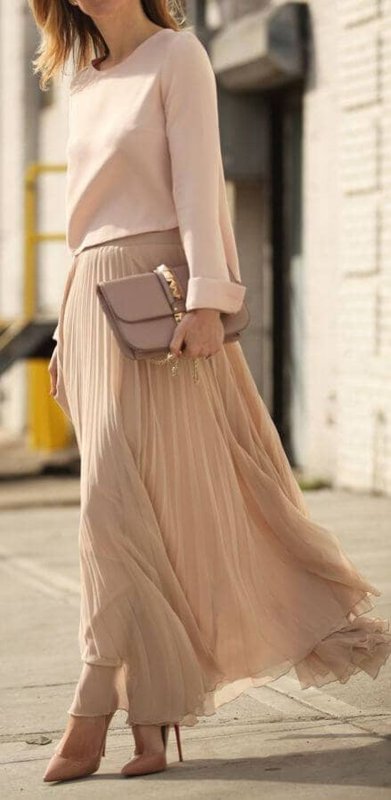 Юбка шифон макси Zara