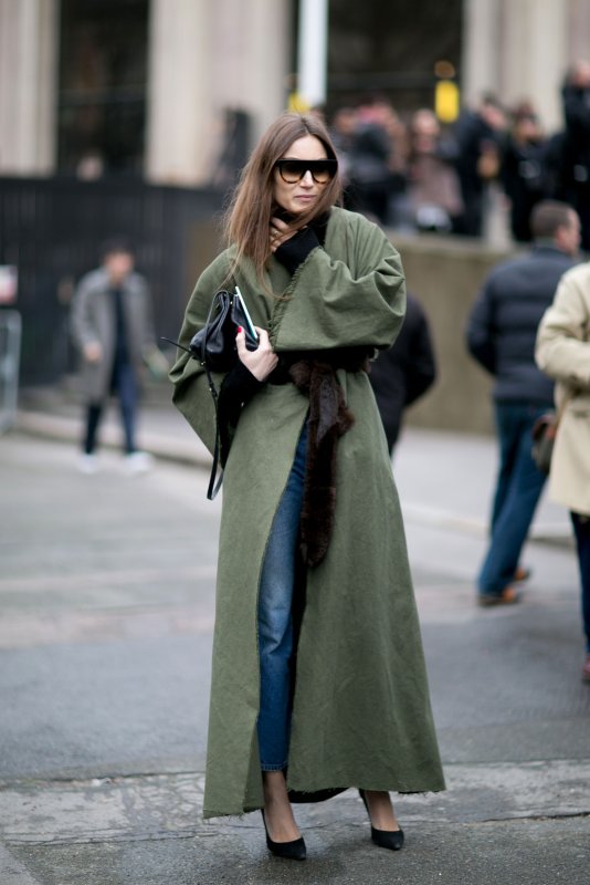 Тренч Street Style