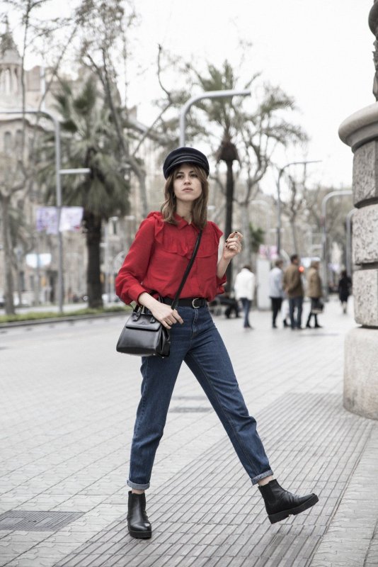 Street Style ботинки Челси