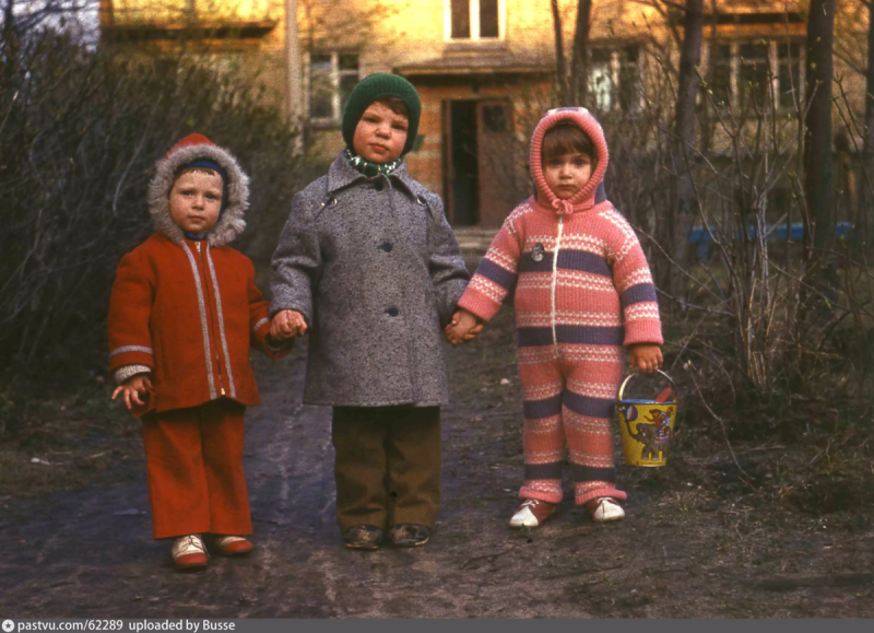 Советские детские пальто