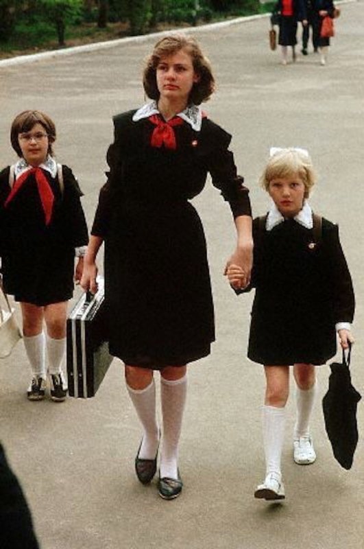Школьная форма 1966 года
