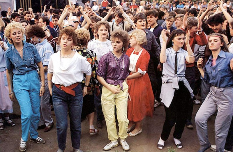 Молодежь в 80-е в СССР