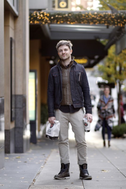 Timberland look man