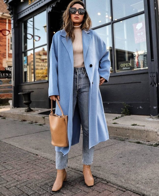 Джинсовый тренч Street Style