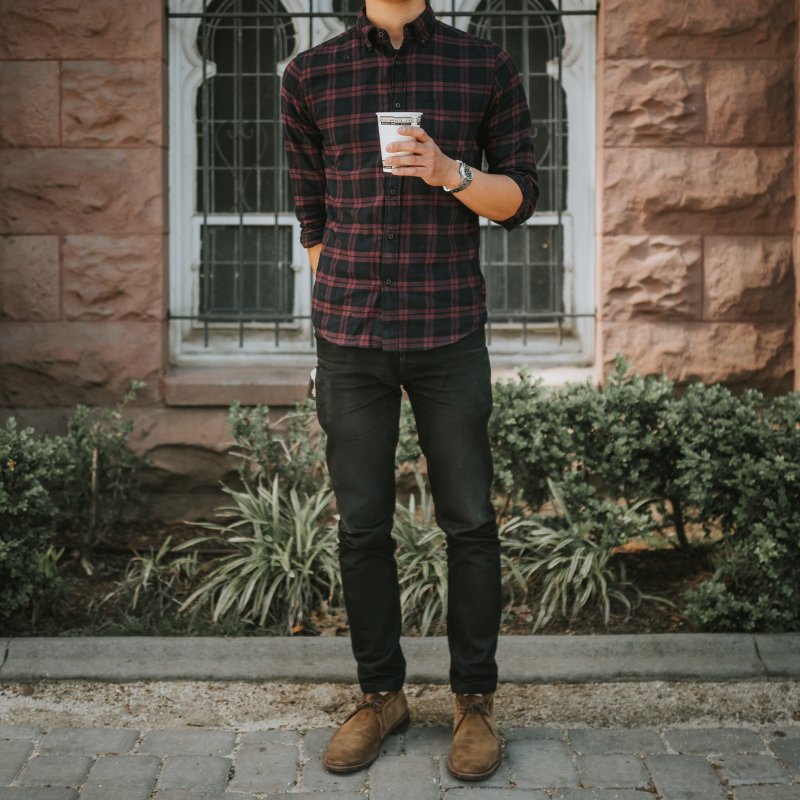 Clarks Desert Boots мужские синие