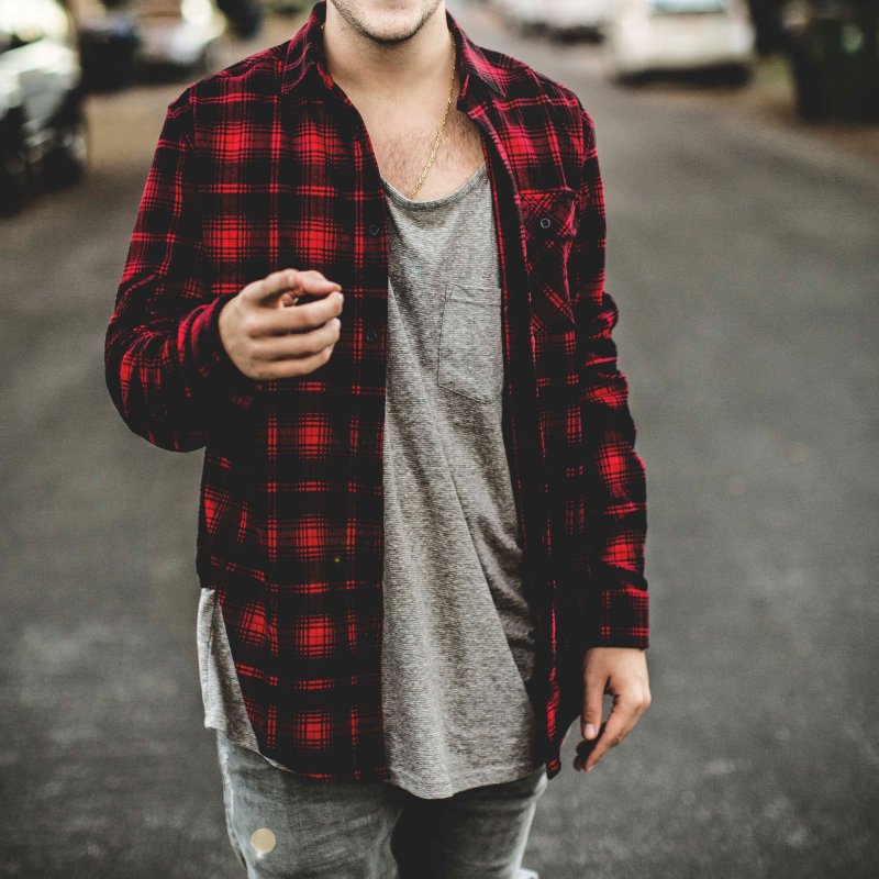 Levis Lumberjack Jacket Sherpa Black Red