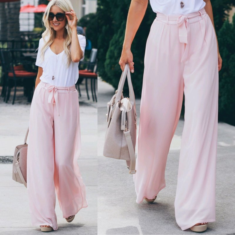 Брюки палаццо outfit