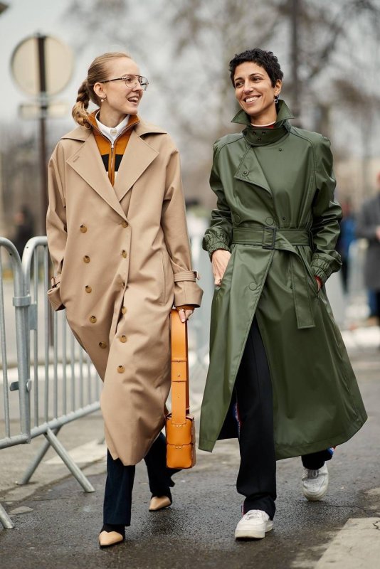 Тренч хаки Burberry