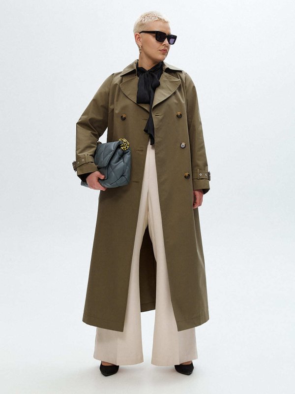 Burberry Trench Coat Green