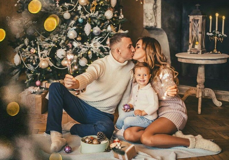 Одежда для новогодней фотосессии в студии