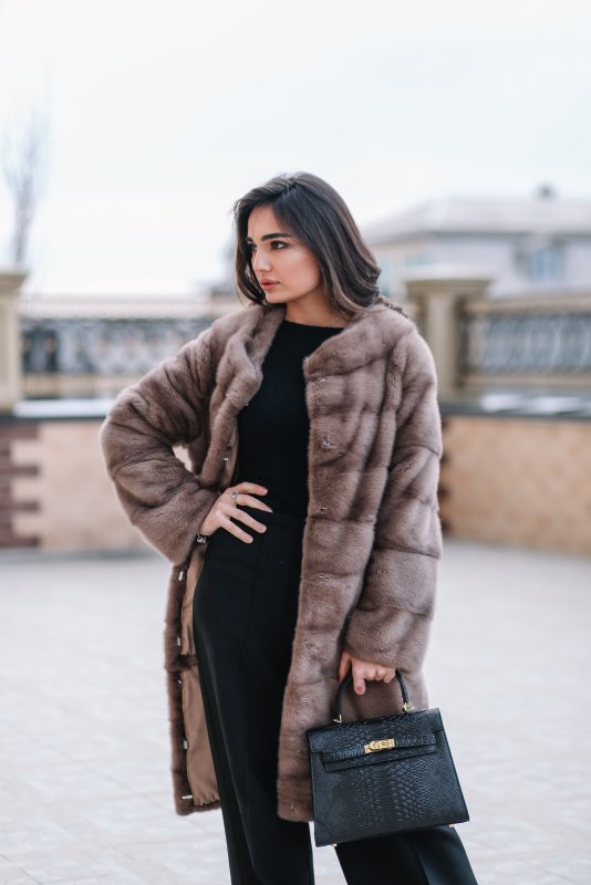 Шапка к норковой шубе