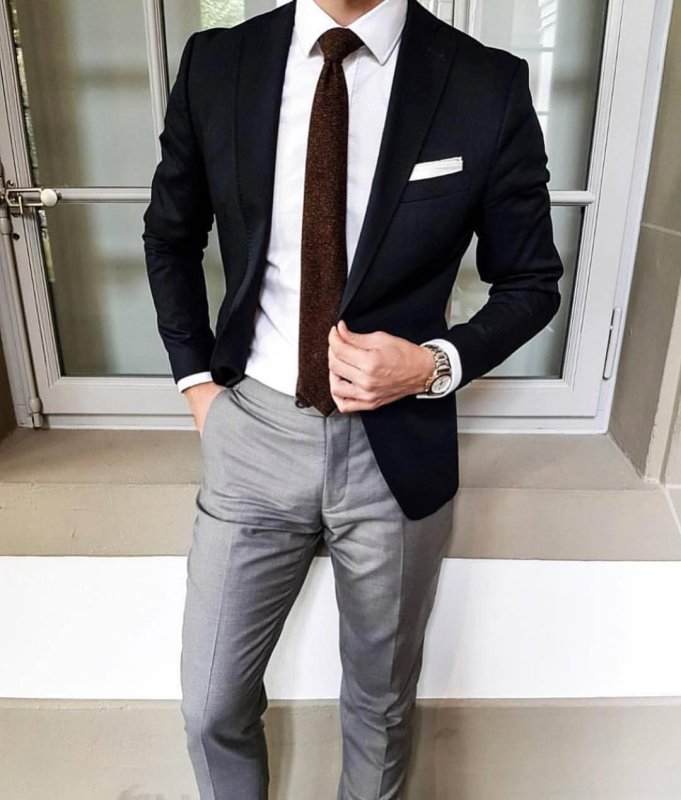 Брюки massimo Dutti мужские серые