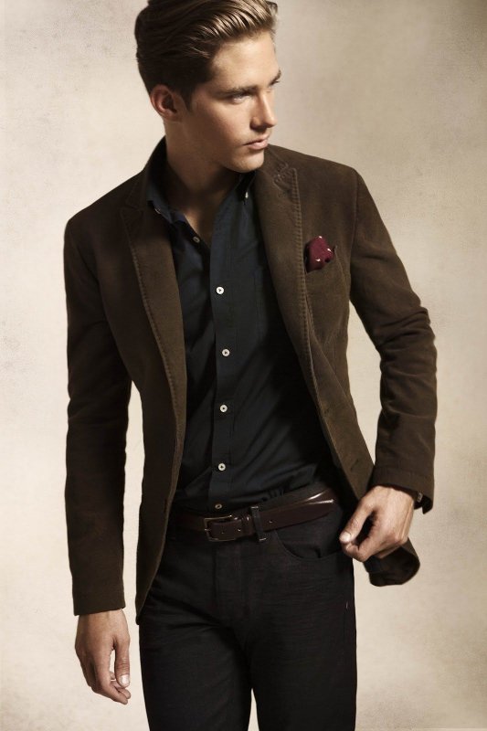 David Gandy Grey Suit
