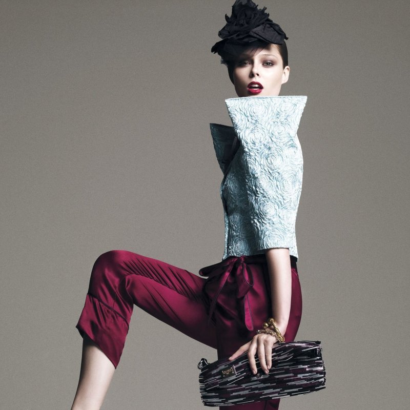 Sasha Pivovarova by Mikael Jansson