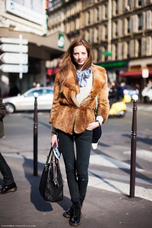 Black fur Coat 2021