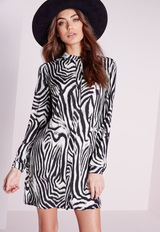 Рубашка Зебра ASOS