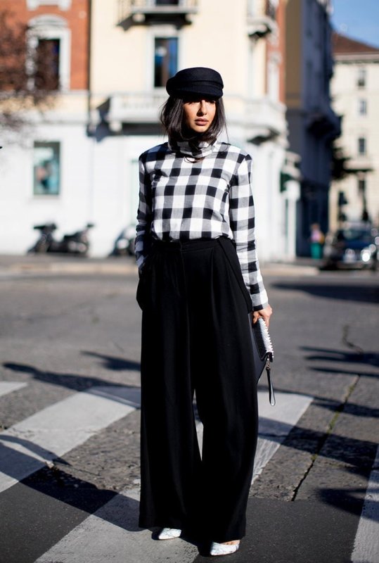 Брюки палаццо Street Style 2020