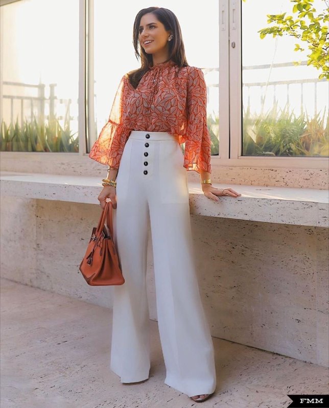 Брюки палаццо Street Style