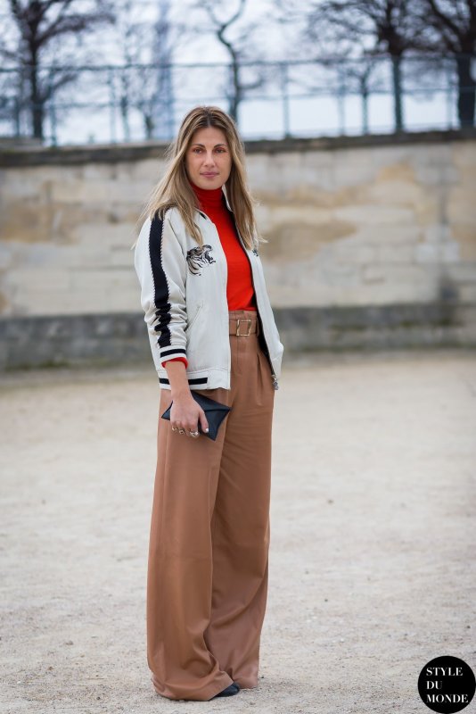 Брюки палаццо Street Style